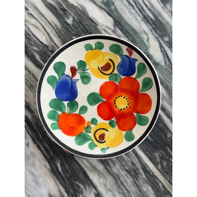 1930s Art Deco Ditmar Urbach Decorative Plate For Sale - Image 5 of 7