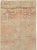 This mid-20th-century Turkish Anatolian runner presents a softly layered composition in warm apricot, pale salmon, sand,...