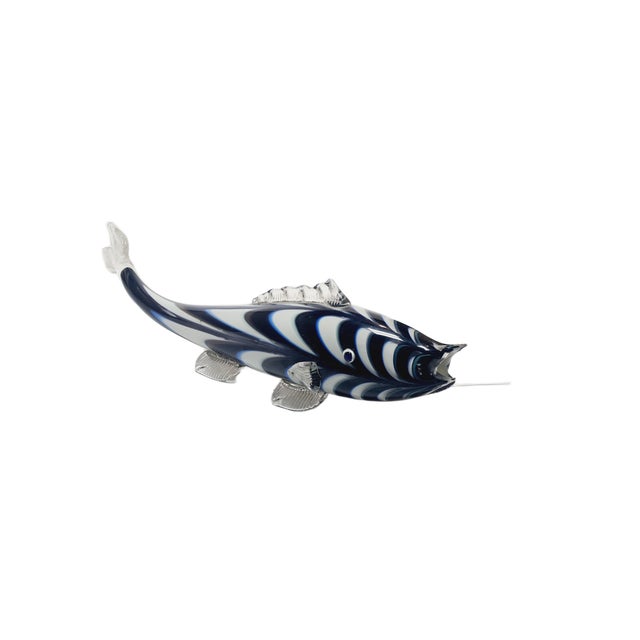 Fish Glass Figurine, Former Czechoslovakia, 1960s For Sale - Image 9 of 15