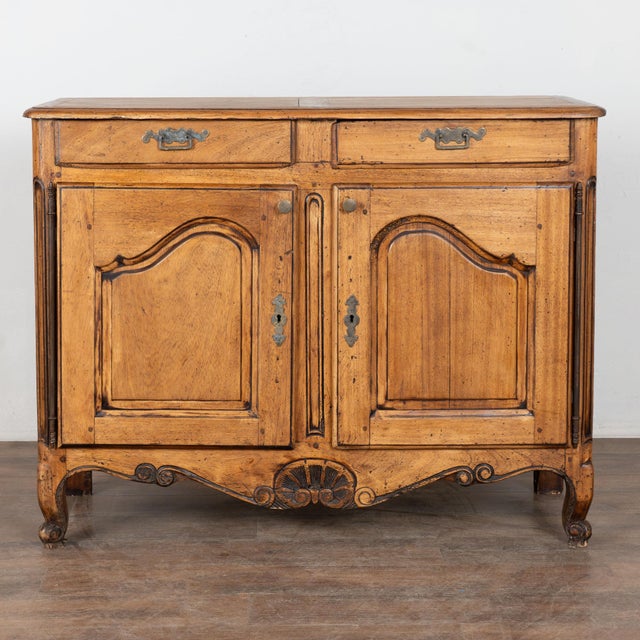 French Provincial 20th Century French Oak Sideboard Buffet For Sale - Image 3 of 15