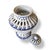 Chinoiserie Blue and White Lidded Ginger Jar For Sale - Image 3 of 11