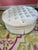 Vanguard Furniture Vanguard Tufted White Ottoman For Sale - Image 4 of 10