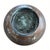 Metal Early 20th Century Engraved Copper Bowl, 13 Inch Footed Pedestal With Calligraphic Ornament For Sale - Image 7 of 9