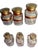 Antique Pharmacy Apothecary Jars - Set of 6 For Sale - Image 11 of 12