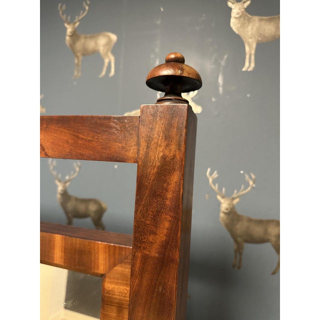 Wood William IV Cheval Mirror, 1830s For Sale - Image 7 of 15
