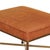 Paul McCobb Paul McCobb Brass X-Base Ottomans C 1950s, Pair of For Sale - Image 4 of 5
