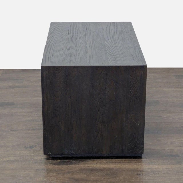2020s Restoration Hardware Machinto Closed Nightstand For Sale - Image 5 of 10