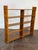 Vintage 1950's Solid Wood Bookshelf For Sale - Image 10 of 10