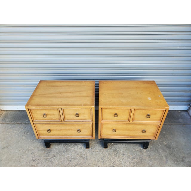 Pair of Vintage Night Stands by American of Martinsville For Sale - Image 11 of 13