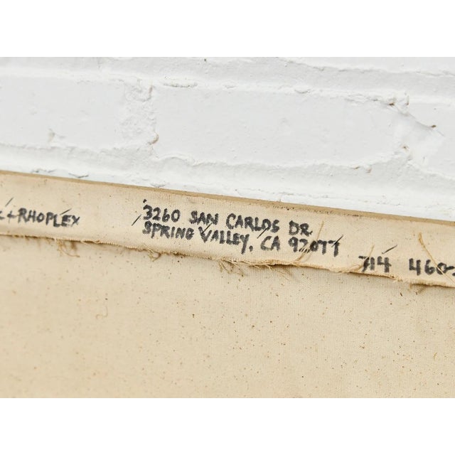 Mid 20th Century Multimedia Abstract For Sale - Image 9 of 9