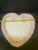 Vintage 1989 Angora / Haldon Group "Pink Stripe" Ribbon Bow Heart Platter - Rare 14" For Sale - Image 17 of 17