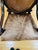 Animal Skin Bernhardt Oval Back Regency Style Nail Head Accent Armchair For Sale - Image 7 of 11
