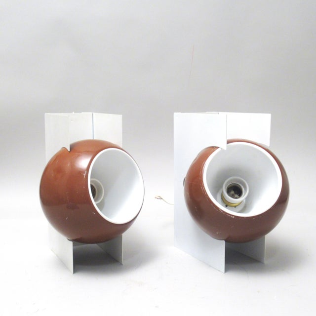 Italian Wall Sconces, 1960s, Set of 2 For Sale - Image 9 of 9