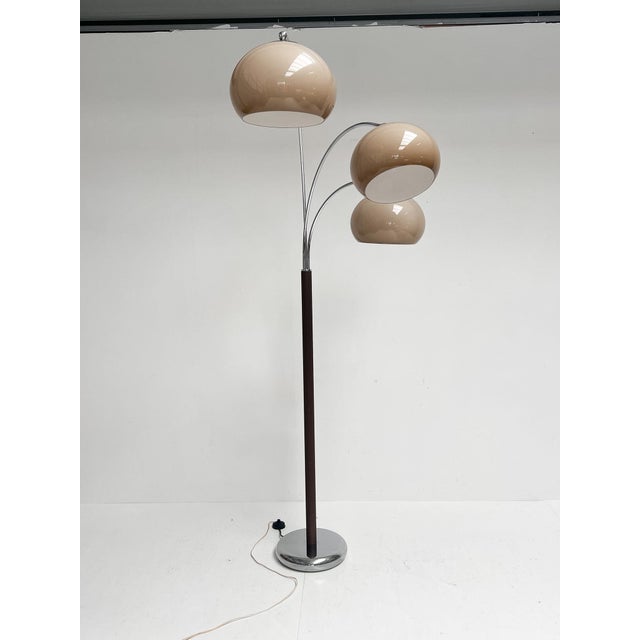 Space Age Arc Lamp from Dijkstra Lampen, 1970s For Sale - Image 4 of 15