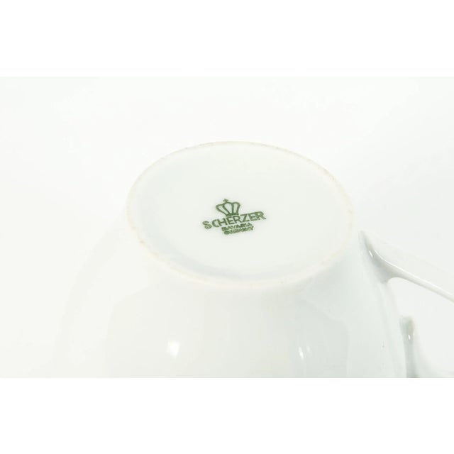 Mid 20th Century Art Deco German Porcelain Luncheon Set For Sale - Image 5 of 13