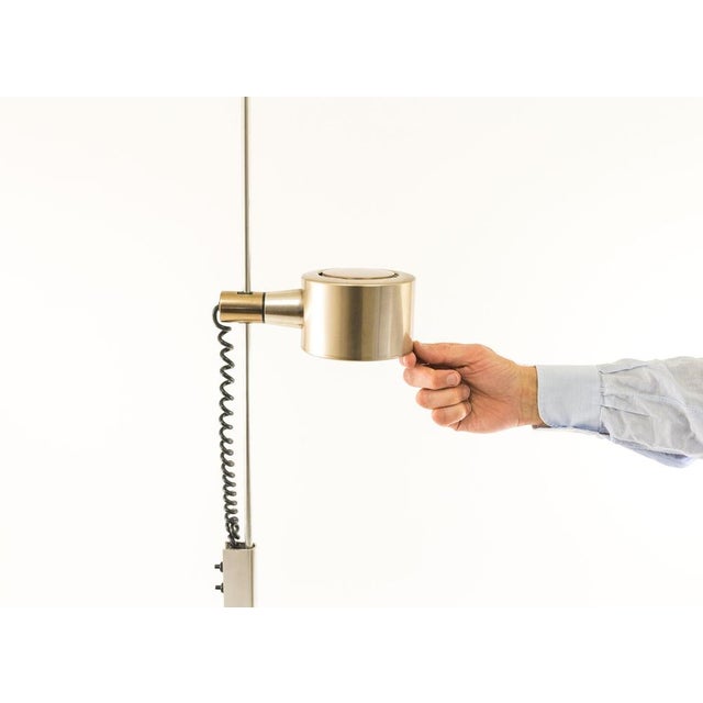 Vintage Copper-Plated Floor Lamps by Ronald Homes for Conelight Limited, 1960s, Set of 2 For Sale - Image 11 of 12