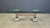 Metal Vintage Cast Iron and Glass Flower Coffee Table, 1960s For Sale - Image 7 of 10