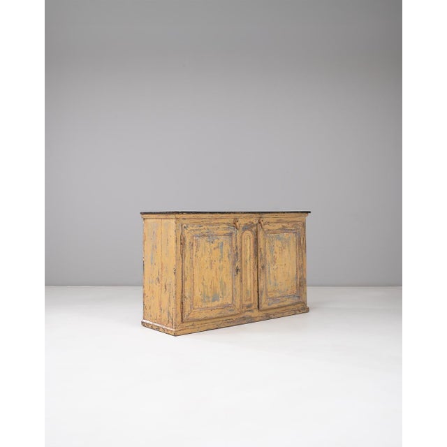 French Provincial 1830s French Provincial Wood Patinated Two-Door Buffet For Sale - Image 3 of 18