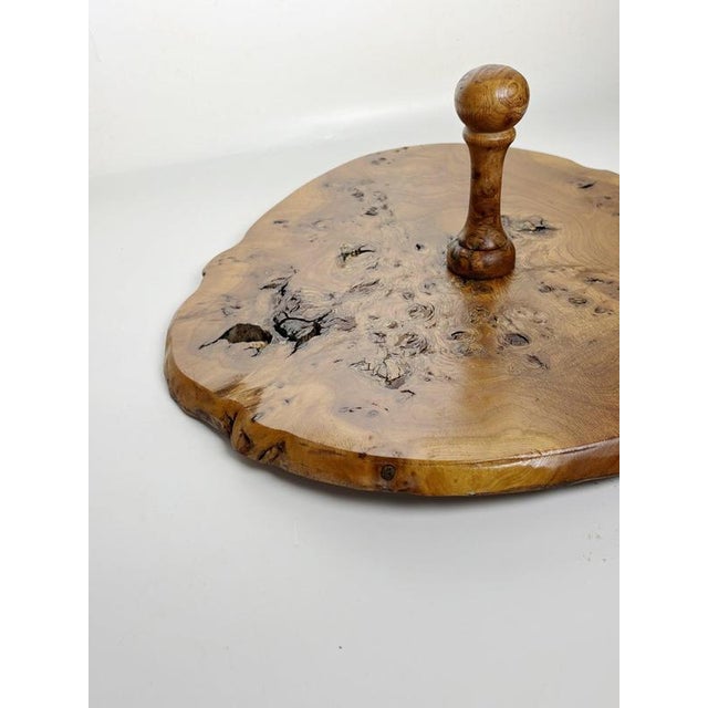 Brown Table Top Cheese Tray, France, 1960s For Sale - Image 8 of 13