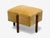 Camel Italian Mid-Century Modern, Stained Wood, Camel Mohair, Ottomans, Italy, 1960s For Sale - Image 8 of 10