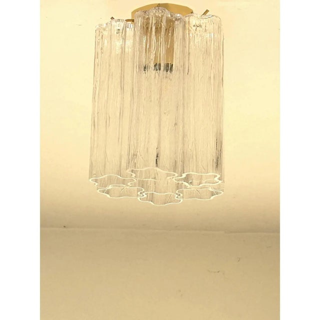 Glass Tronchi Murano Glass Flush Mount by Simoeng For Sale - Image 7 of 9