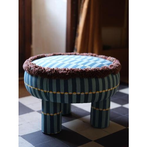 Ludmila Pouf in Beech by Popus Editions For Sale - Image 10 of 11
