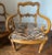 Antique Karl Johan Biedermeier Style Tiger Print Arm Chairs - A Pair For Sale In Chicago - Image 6 of 12