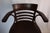 Brown Thonet Midcentury Bentwood Armchair c.1950s - Original Makers Mark For Sale - Image 8 of 12