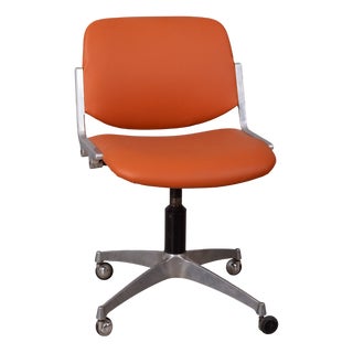 Vintage Model DSC 106 Swivel Chair by G.Piretti for Anonima Castelli, 1960s For Sale