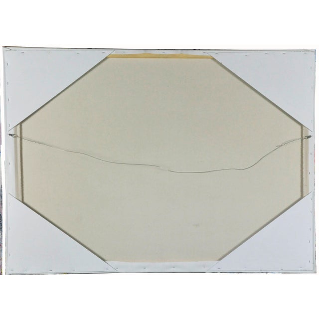 An original abstract acrylic on canvas painting on canvas by contemporary Abstract Expressionist artist Robbie Kemper...