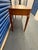 Vintage Solid Wood Writing Desk , Console or Side Table For Sale - Image 9 of 10