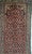 Vintage Persian Tabriz Long Runner, Hand-Woven Wool, All Over Herati Pattern, Navy & Ivory, 3x16 For Sale - Image 9 of 16