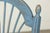 A charming early 20th century set of six French Louis XVI style painted wood and rush dining chairs, sourced in Paris,...