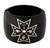 2000 - 2009 2009 Chanel Cuff Fall Maltese Cross Double C CC Pearl Strass Crystal Resin Opens One Size For Sale - Image 5 of 9