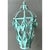 Mid 20th Century Vintage Painted Metal Hanging Lantern For Sale - Image 5 of 12