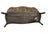 Wood Vintage Kimball Victorian Reproduction Mahogany Sofa For Sale - Image 7 of 8
