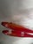 Large Red Sommerso Murano Glass Fish Vase with Applied Clear Fins from 1295 Murano, Italy, 1960s For Sale - Image 11 of 14