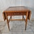 walnut drop leaf side table by Lane Altavista VA 1950s from the Copenhagen collection. Asian inspired. 40w × 22d × 25.5h...