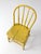 Antique Yellow Painted Windsor Spindle Back Chair For Sale - Image 4 of 12