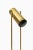 Floor lamp model trombone designed by Jo Hammerborg. Produced by Fog & Mørup in Denmark. This piece has an attribution...