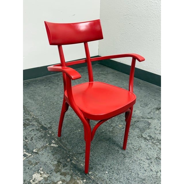 Mid-Century Modern Hermann Czech for Gebrüder Thonet Czech Armchair For Sale - Image 3 of 12