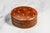 A charming example of mid-century Italian luxury, this petite oval leather box combines refined craftsmanship with...