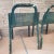 Vintage 1970s Mid-Century Modern Children's Green Metal Garden Chairs - Set of 2 For Sale In Baltimore - Image 6 of 7