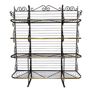Late 19th Century French Baker's Rack For Sale