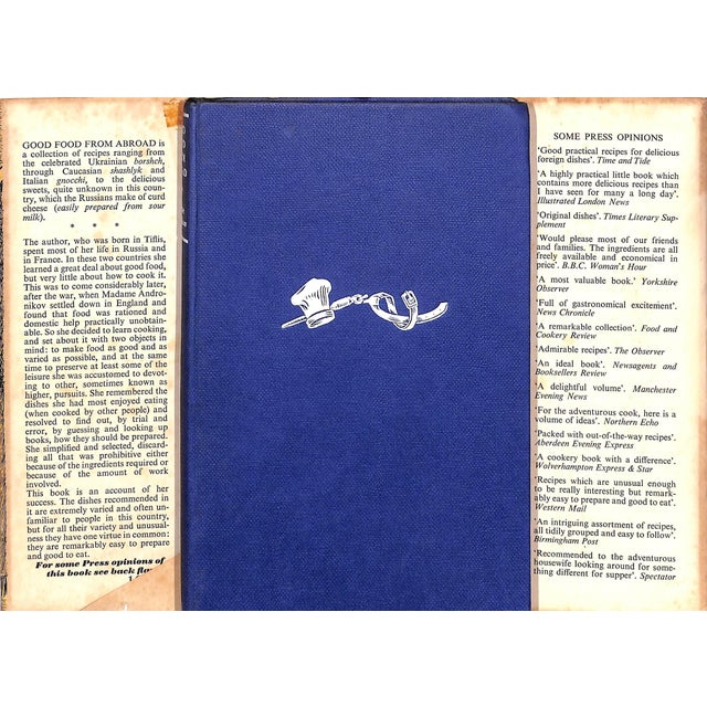 From the Caucasus to London via Moscow and Paris ANDRONIKOV, Salome [101] pp. Harvill Press 1953 8 1/8" x 5 3/8" *foxing...
