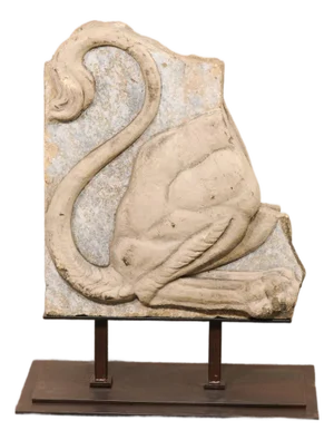 Antique Griffin Tail Architectural Fragment
