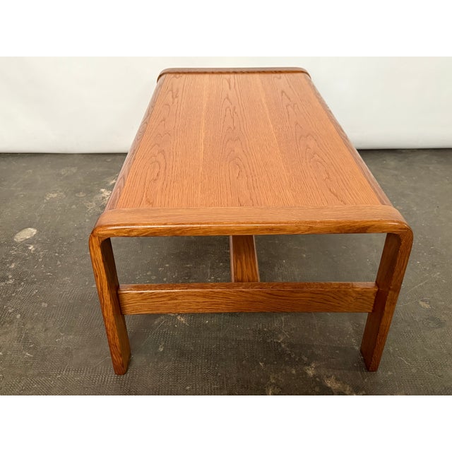 1960s Danish Oak Coffee Table, 1960s For Sale - Image 5 of 8