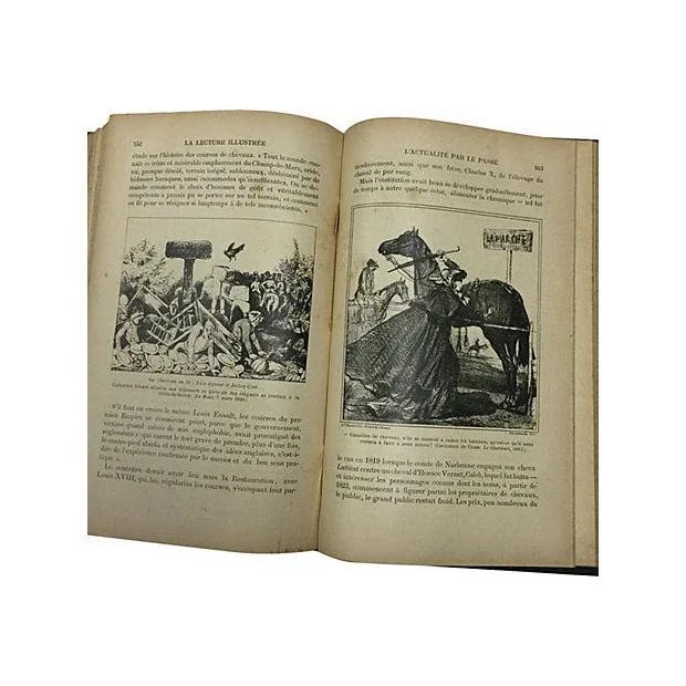 La Lecture Illustrée 1896 Paris Book For Sale - Image 5 of 7