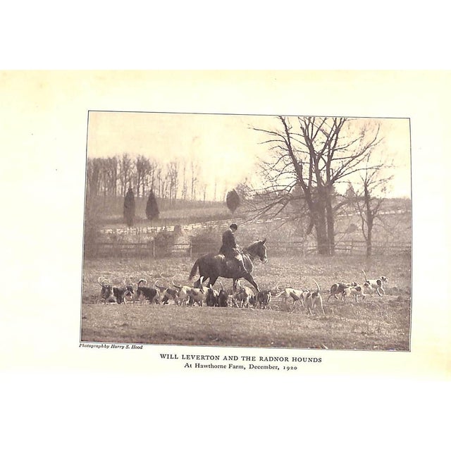Paper "Radnor Reminiscences: A Foxhunting Journal" 1921 Reeve, J. Stanley For Sale - Image 7 of 12
