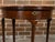 English English Georgian Period 1820s Demilune Flip Top Console Table with Compartment For Sale - Image 3 of 12